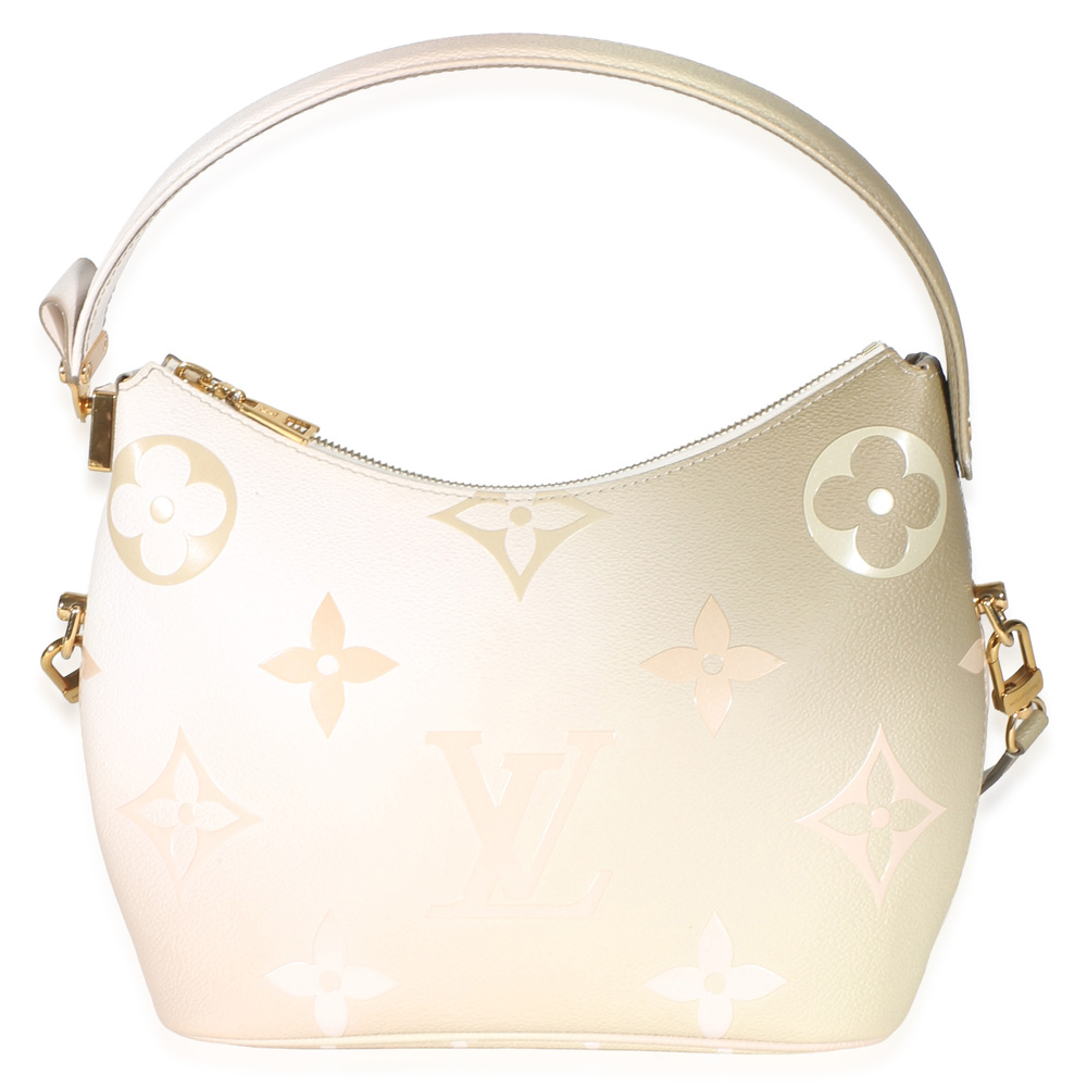 Louis Vuitton Sunset Kaki Monogram Giant Spring In The City Marshmallow Hobo